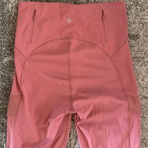 Lululemon Fast and Free High-Rise Tights 28" Non-Reflective Brushed Nulux